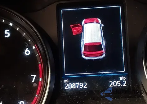 2018 Volkswagen Atlas 3.6L V6 Se z USA, uszkodzony, nr VIN 1V2KR2CA6JC579489